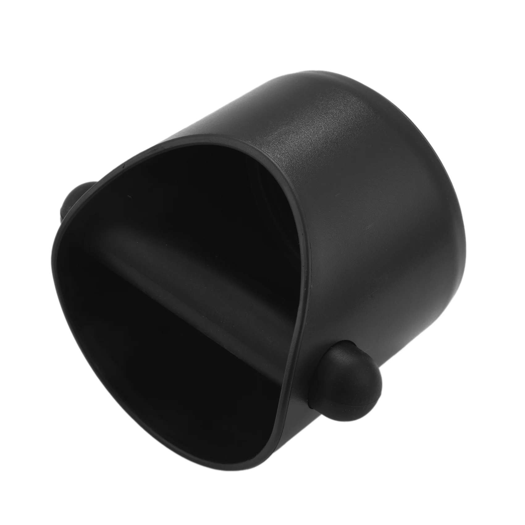 Coffee Grind Knock Box And Espresso Dump Bin (Black) Limited Time Offer