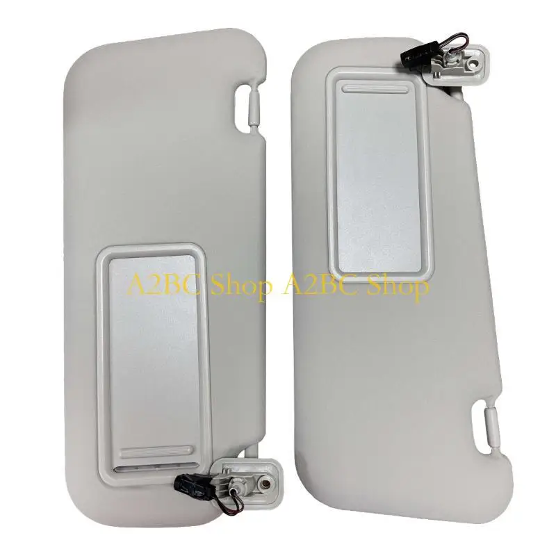 A2BC for 10-13 Hatchback Left Right Side Sun Visor Replacement Car Interior Sun Visor