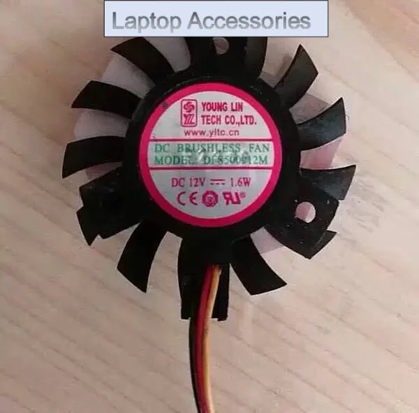NEW Cooler Fan For DFS500912M 12V 1.6W 3-wire Graphics Card Cooling Fan 35x35x27mm 27x27x27mm