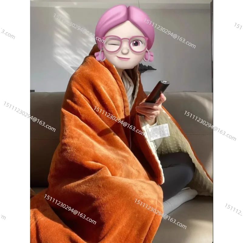 

Электрическое одеяло, маленькое электрическое одеяло, грелка-накидка для ног, моющееся, для обеденного перерыва, электрическое