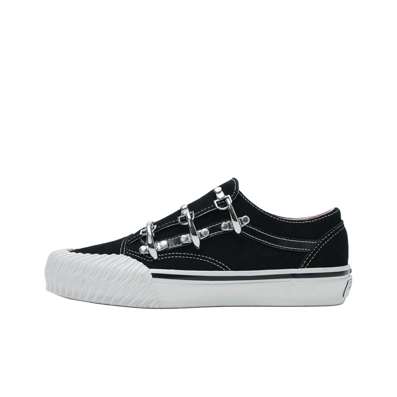 POIZON Old Skool Karina Rozunko x Old Skool Premium Vans 'Vintage Encontra o Moderno' Feminino VN000EGXBA2