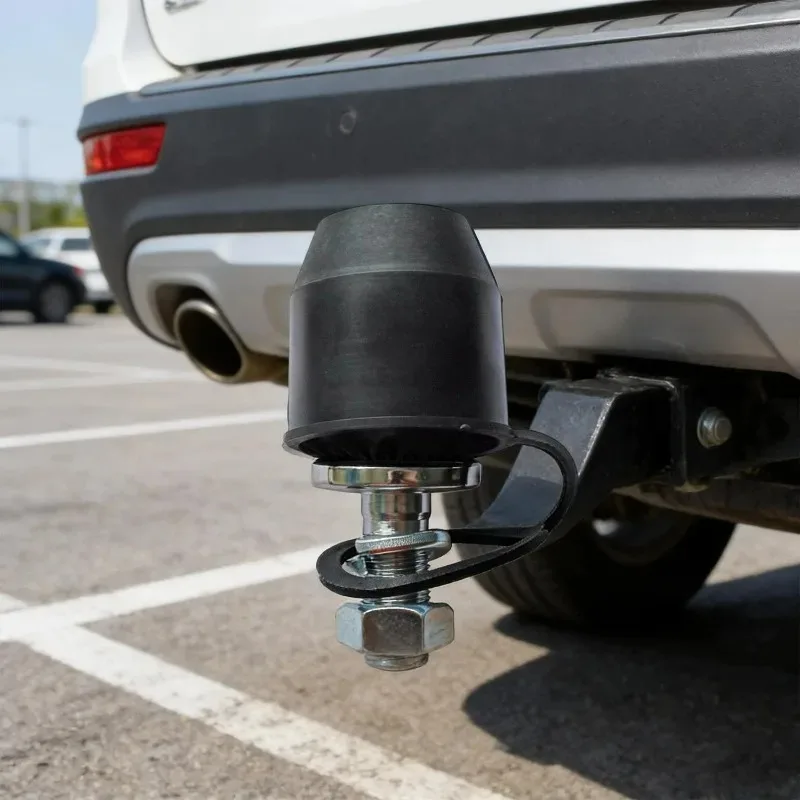 غطاء كرة وصلة مقطورة عالمية من مادة PVC المطاطية المقاومة للغبار لربط السحب وغطاء مقاوم للماء ومقرنة المقاومة للصدأ