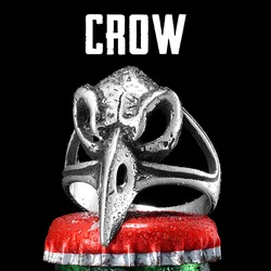 Viking Crow Skull Stainless Steel Men Rings Punk New In For Male Women Fashion Jewelry Creativity Gift Wholesale Dropshiping