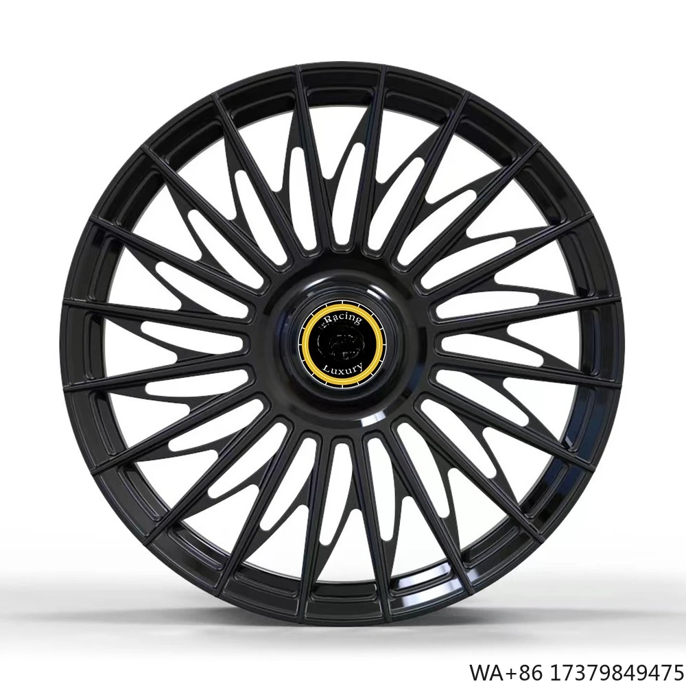 

Custom 1-Piece 5x120 5x114.3 5x112 17-26 Inch Forged Aluminum Wheel for buick dodge porsche G50 Q5 GLC Gloss Black New