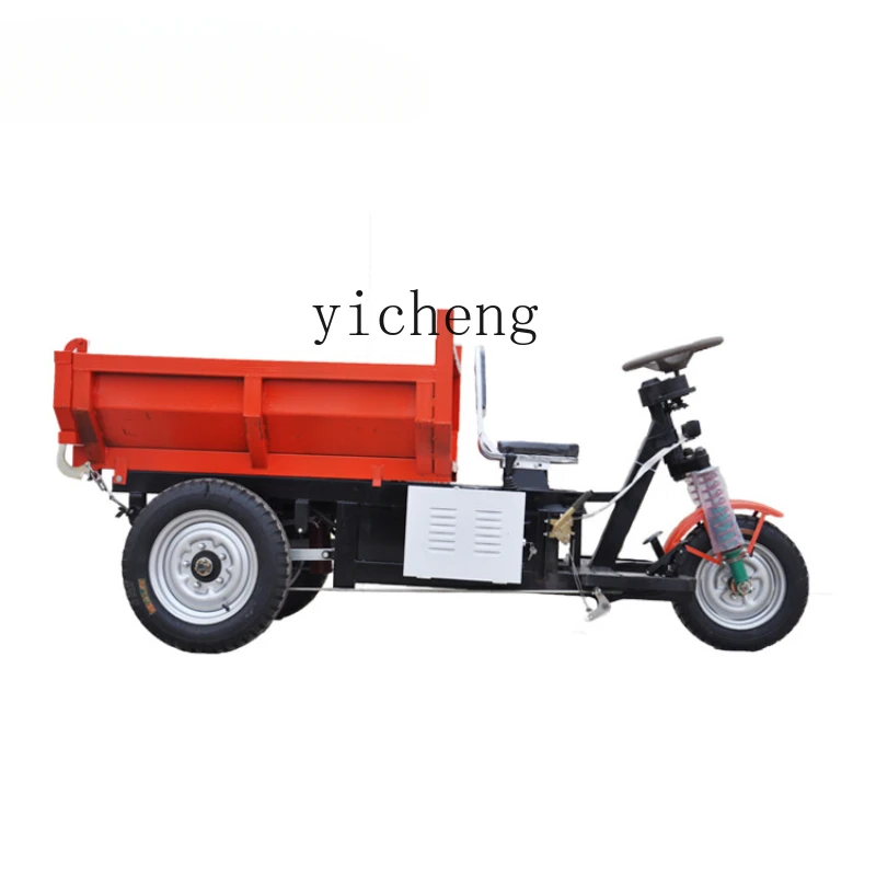 

Xl Single-Person Driving Electric Tricycle Construction Site Engineering Department with Canopy Tricycle