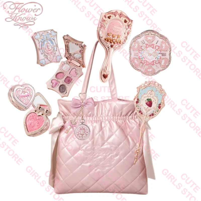 set-trucco-tutto-in-uno-flower-knows-bunny-garden-nuova-borsa-a-tracolla-rosa-palette-ombretti-cushion-lucidalabbra-blush-kit-cosmetico