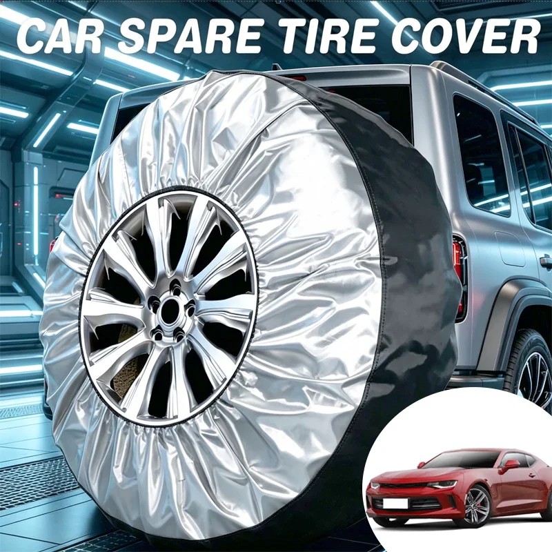 

For Chevrolet Malibu Cruze Camaro Equinox Blazer Tahoe Traverse 4PCS Car Tire Cover Spare Wheel Dustproof Protector