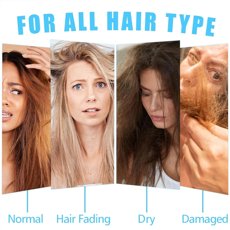 Goiple Keratin Mask Conditioner Repair Damaged Dry Hair Keratin Serum Moisturizer for Color Treated Hair Protein Curly Treatment