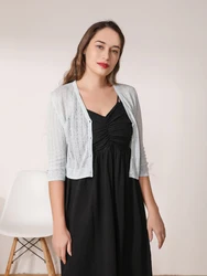 Koreaanse Stijl Mode Plus Size Cropped Lange Mouwen Gehaakte Dames Vesten Voor  Zomer Vest Vrouwen Bijgesneden Koreaanse Mode Stijl Vrouwelijke Zwarte Vrouwen Jas Kleding V-hals Dames Trui Bovenkleding Leuke Basic