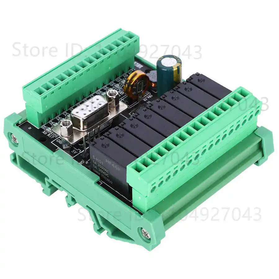 FX2N-20MR-232 PLC لوحة تحكم صناعية مع قذيفة للتوصيل محطة التتابع الناتج DC24V عالية السرعة العد التناظرية 2AD 0-10 فولت #2