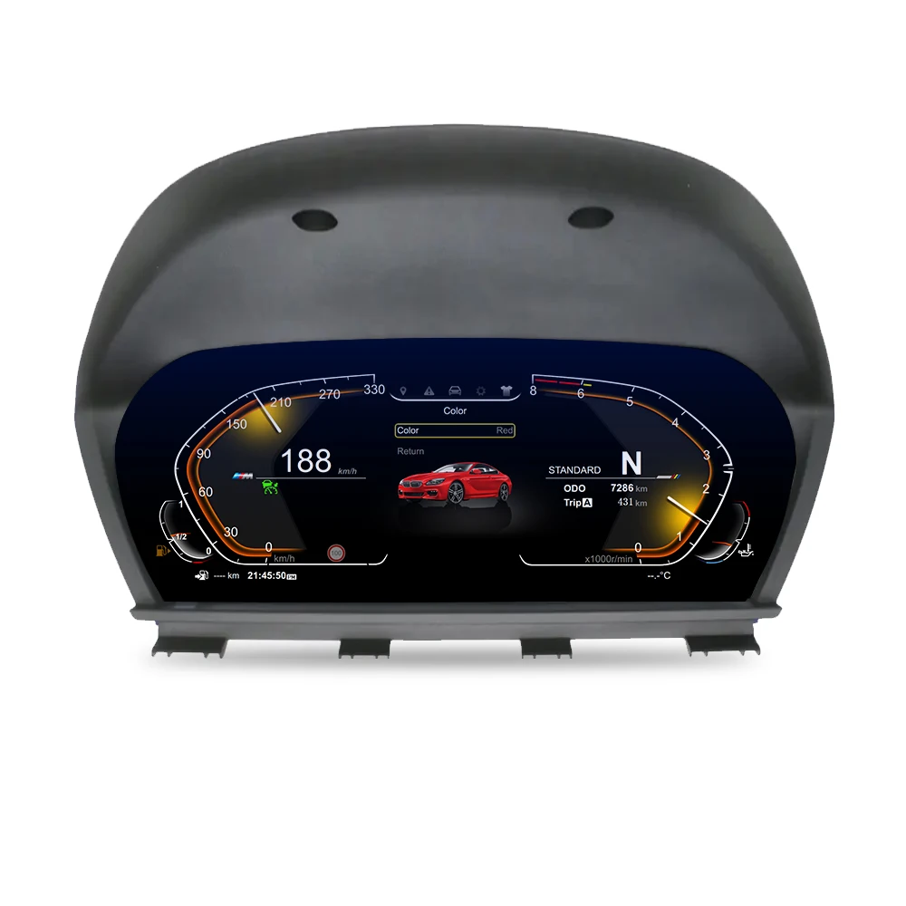 12.3 "LCD Speedometer Digital Dashboard Cluster Cluster 1 2 Series F20 F22 F52 X1 X2 F39 F48 F49 LINUX