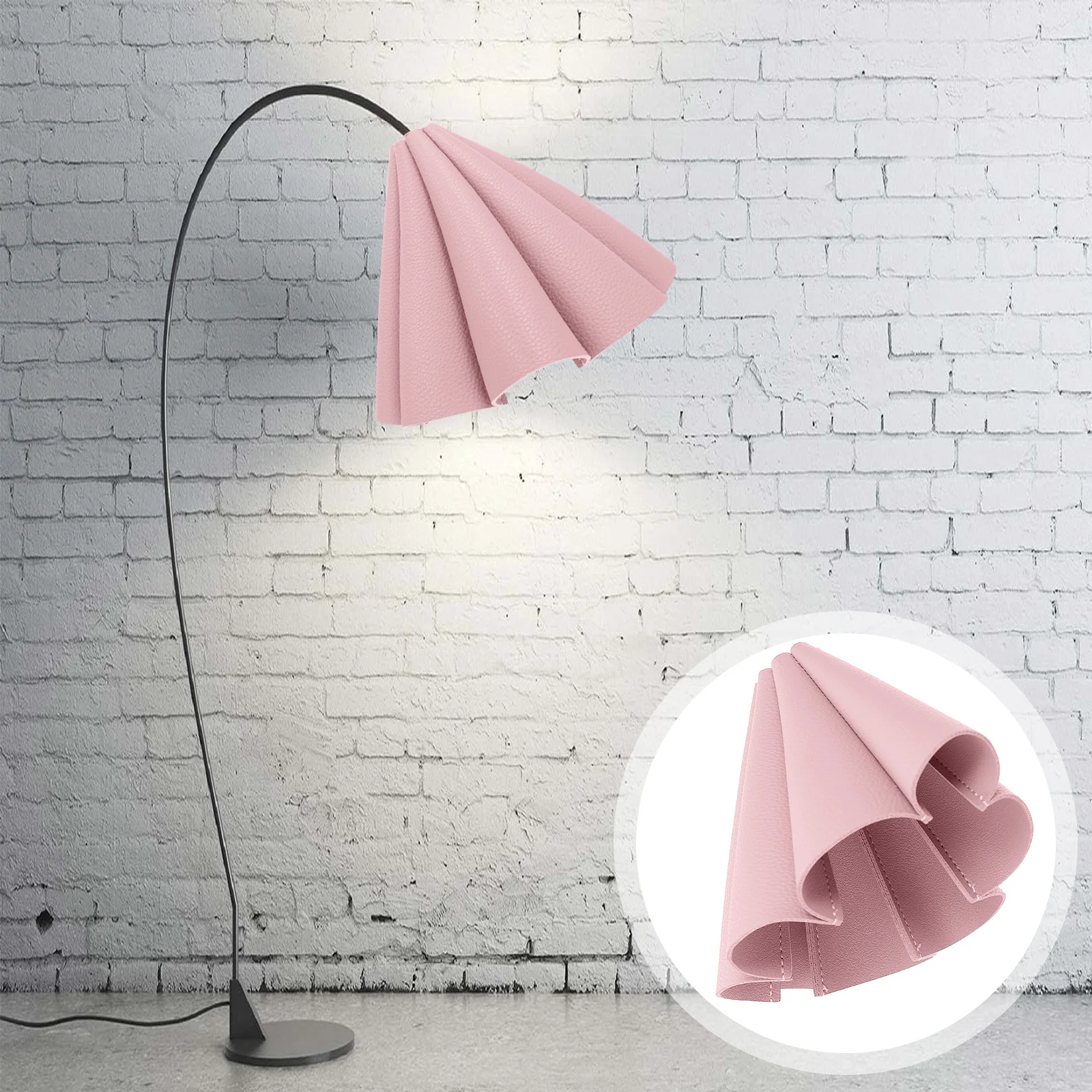 

1Pcs Dustproof Lampshade Handmade Material Simple Exquisite Structure Easy Install for Indoor Warm Atmosphere Lamp Shade