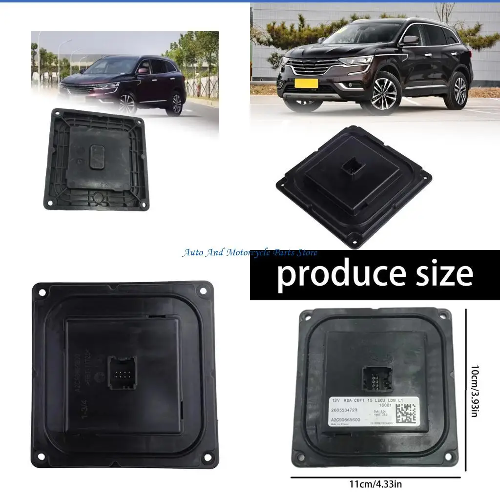 P9FD 260553472R Car LED Headlight Control Module Running Lights Driver Module Control Computer Energy Saving Design