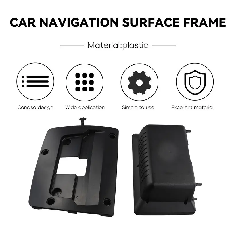 High-Quality Car Radio Fascias Frame For Volvo XC90 2004-2014 9 Inch Stereo Panel Android Radio Dash Fitting Panel Kit view 5