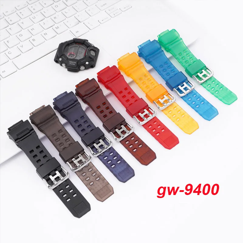 Silicone Rubber Watch Strap for Casio G-SHOCK GW-9400 Men Replacement Sport Waterproof Wrist Band Bracelet Accessories gw9400