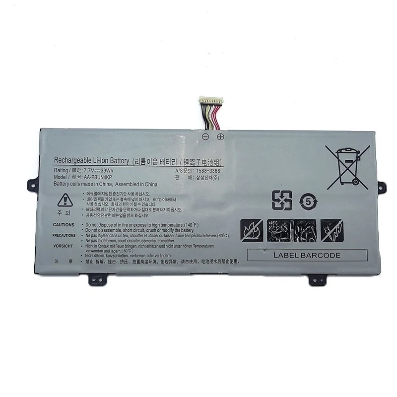 New 7.7V 39WH AA-PBUN4KP Original For Samsung 930QAA-K01 930QAA-K716 Notebook 9 Pen NP930QAA NT930QBE NT930QBV NP930QAA-K01C