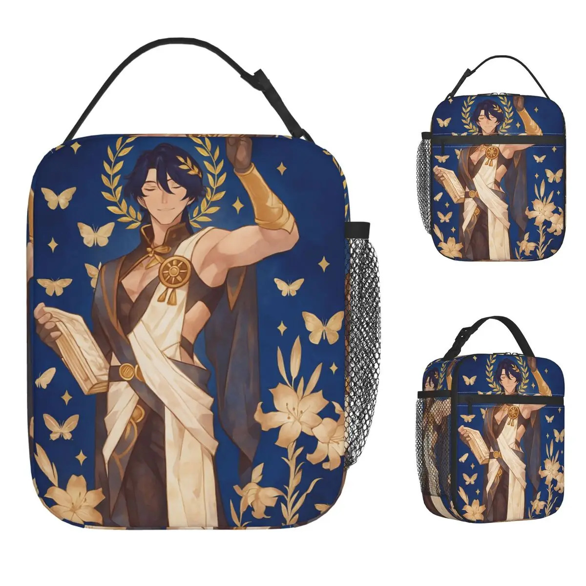 

Сумка для обеда Game Stars Rails, коробка для обеда для пикника для женщин, забавные графические термосумки для обеда, Оксфордская портативная сумка-холодильник на молнии