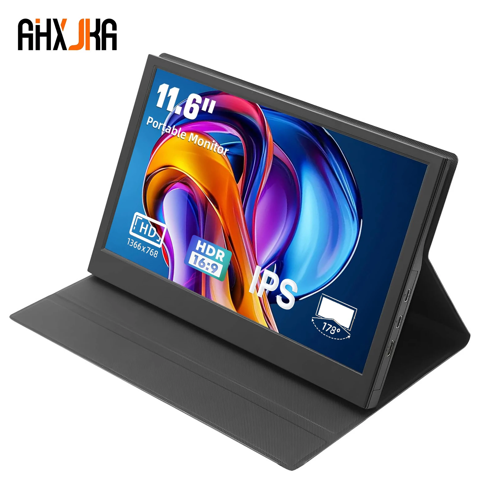11.6 بوصة المحمولة Monito HDR 16:9 الضوء الأزرق المنخفض مع فتحة VESA لـ XBox PS4 / 5 التبديل الهاتف الخليوي الكمبيوتر المحمول تمديد