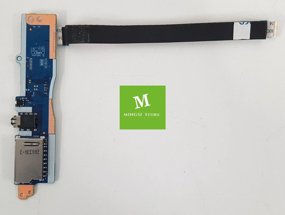 FOR Lenovo Ideapad S145-14 S145-15IIL V15-IIL IWL S145-15IGM API SD CARD Reader Audio Port Board W Cable NS-C121 5C50S24887
