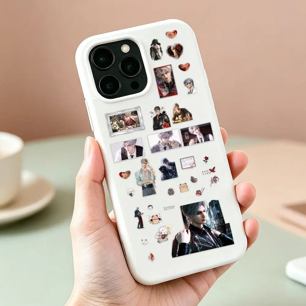 1pcs Cartoon Anime Love and Deepspace Sylus  Cute 3D embossed Stickers Decor Decals DIY for Phones, Notebooks Birthday Gift view 4
