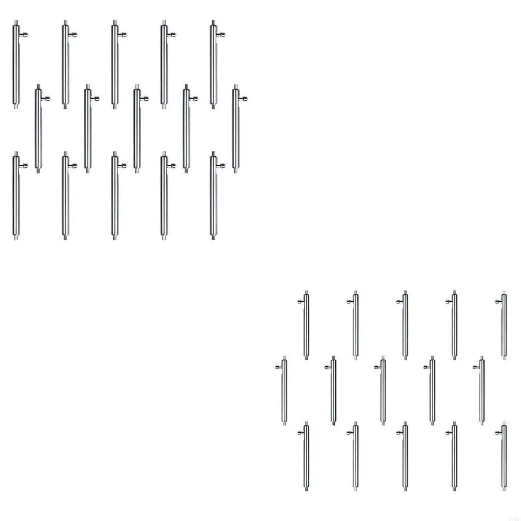 

15pcs Watch Bonts Pins Quick Leleple из нержавеющей стали пружинной стержни для часовых ремешок пружинные булавки часы Pins Pins