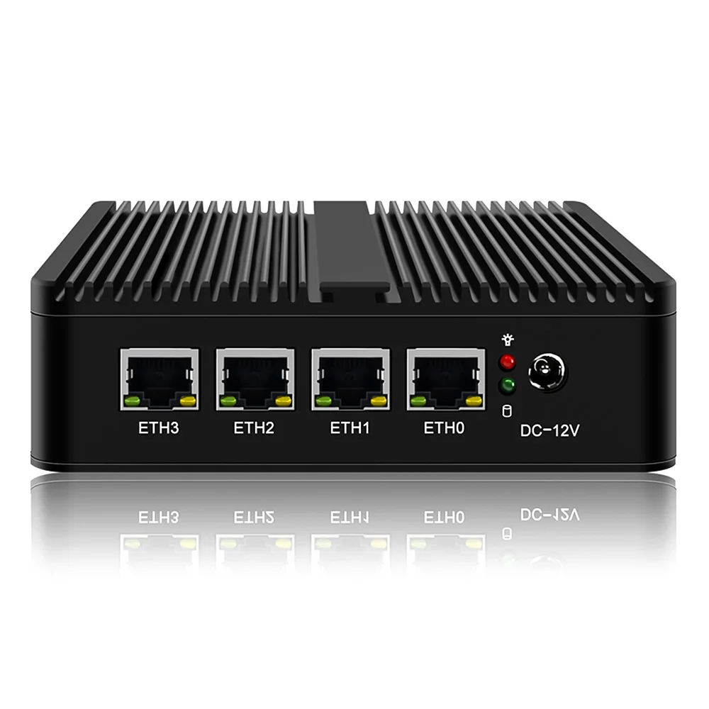 Мини-маршрутизатор NUC pfSense Celeron J4125, 2,5 ГГц, 4 дюйма