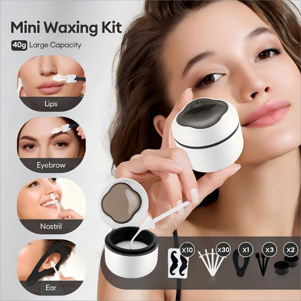 Mini Machine chauffante pour fusion de cire, USB, Pot chauffant pour faire fondre des haricots, pour