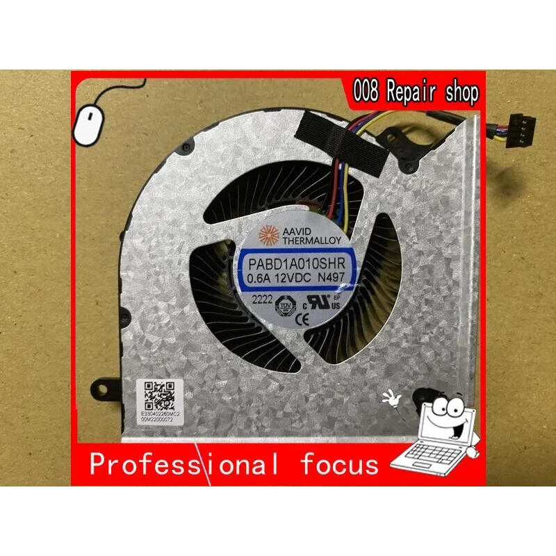 

Original for MSI GE67 GL67 MS-1545 CPU COOLING FAN PABD1A010SHR-N497