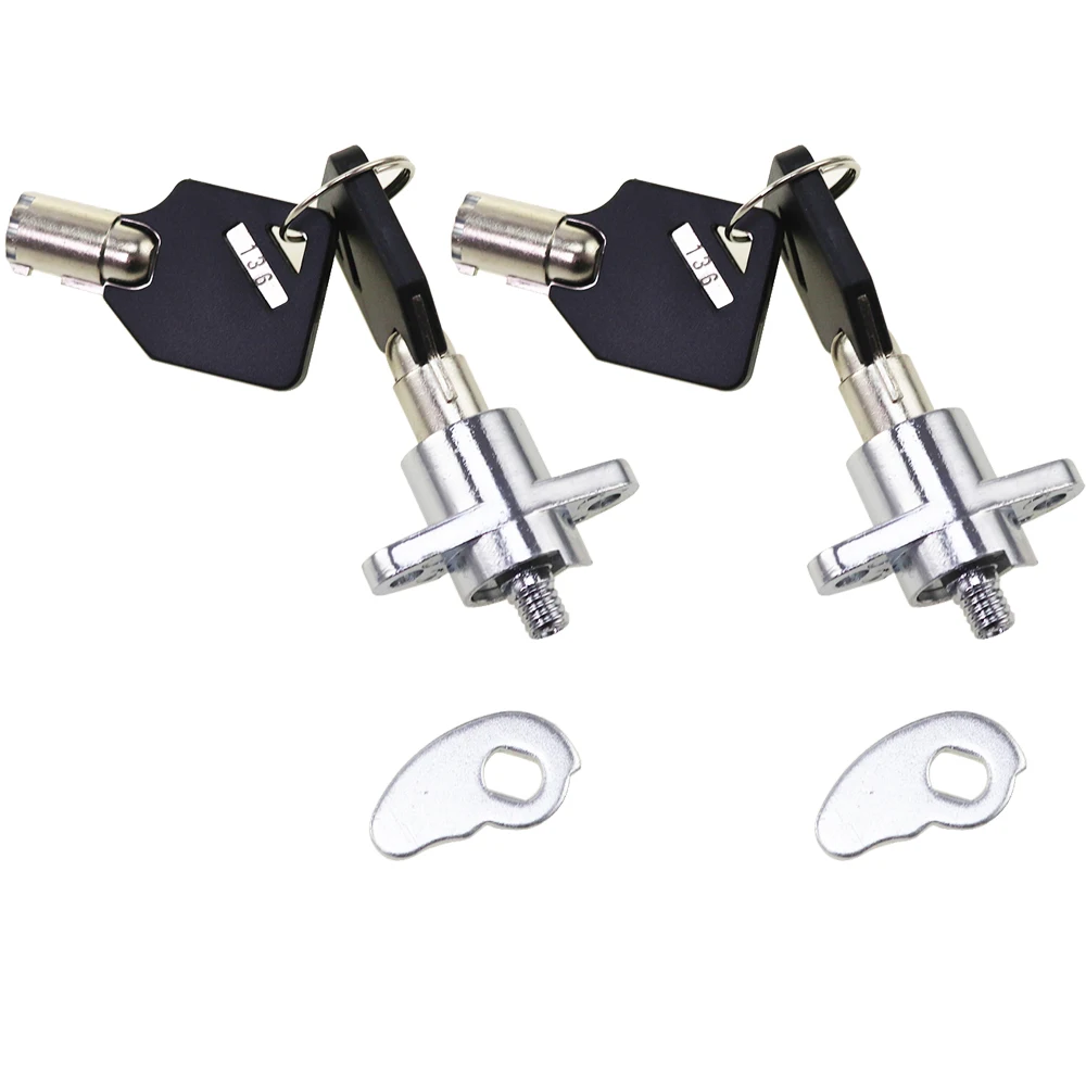 Motorcycle Saddlebags Lock Key Set For Harley Touring Electra Street Glide Road King FLHX FLHR 1993-2013 2009 2010 2011 2012