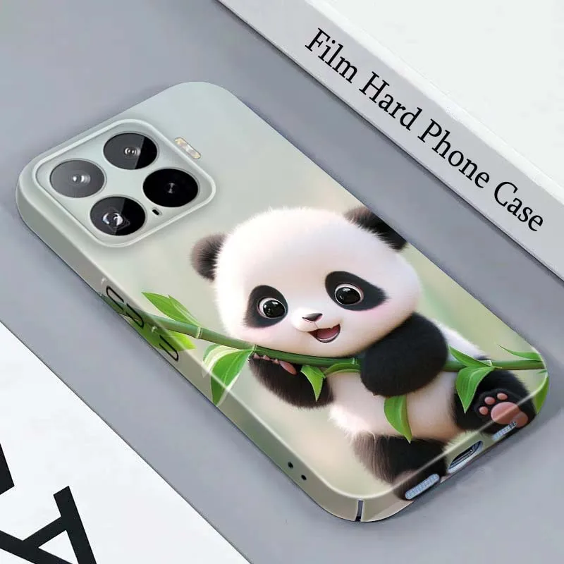 Capa Dura para Celular Cartoon Panda Bamboo para Honor Play Magic 8 7 6 X9d X9c X9 X8b X8A X8 500 200 X50 X60 Lite GT Pro