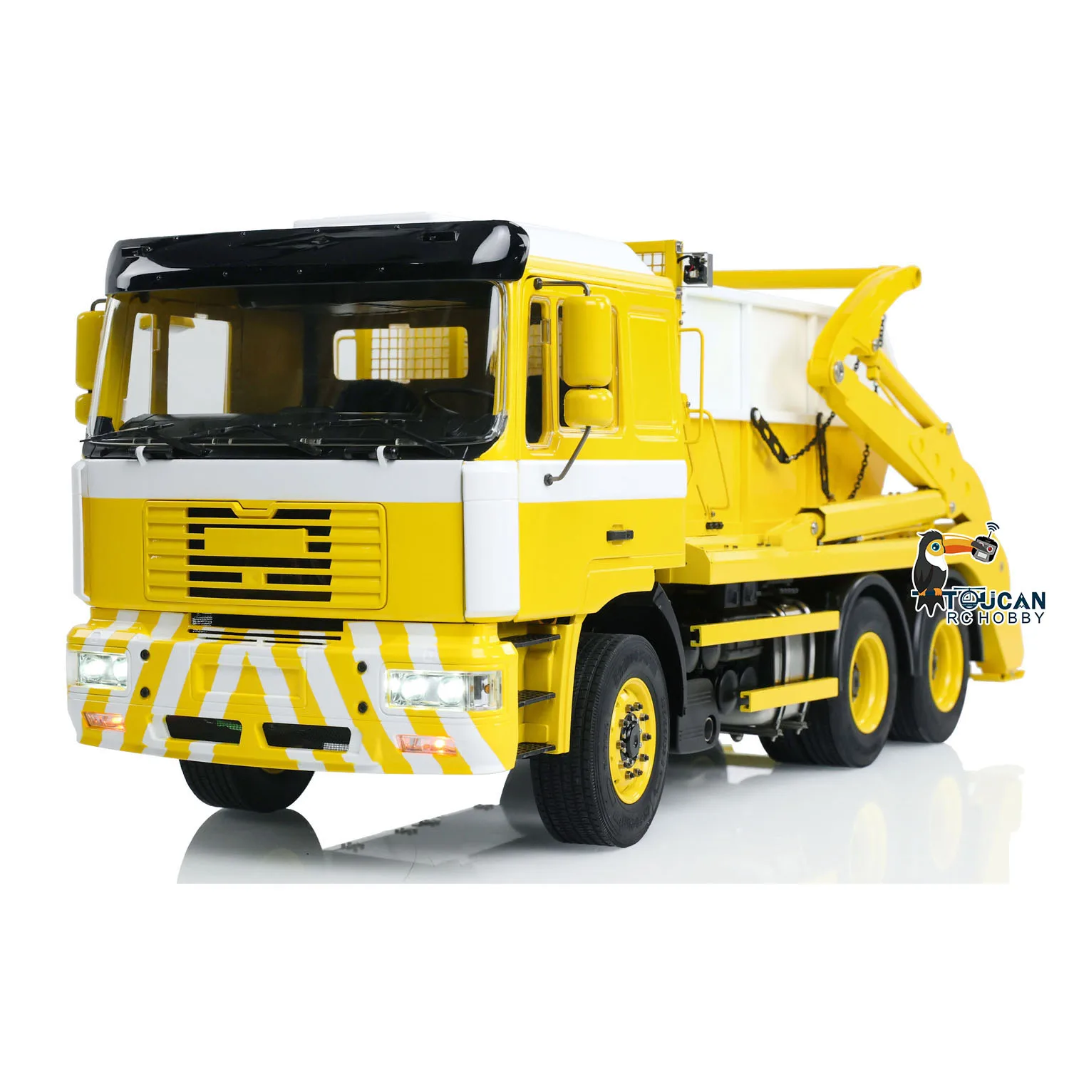 

RTR 1/14 RC Гидравлический скакалка VL18U F2000 Металлическая кабина Поворотный рычаг Самосвал Модель автомобиля PL18EV Lite 2-скоростная коробка передач Световой звук