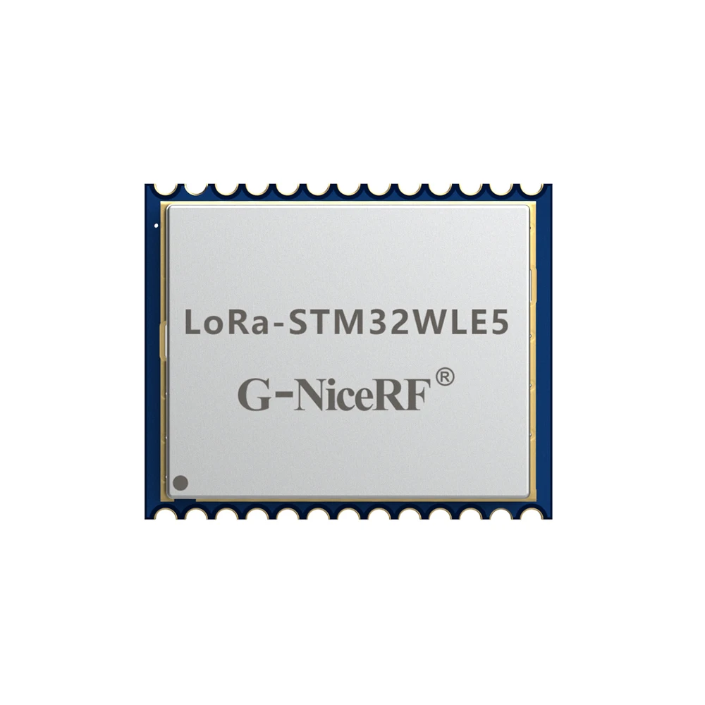 2 Pçs/lote G-NiceRF LoRa-STM32WLE5 Braço Embutido ®   Cortex ® -M4 32 bits RISC core STM32WLE5 5km de alcance de distância Módulo sem fio SOC