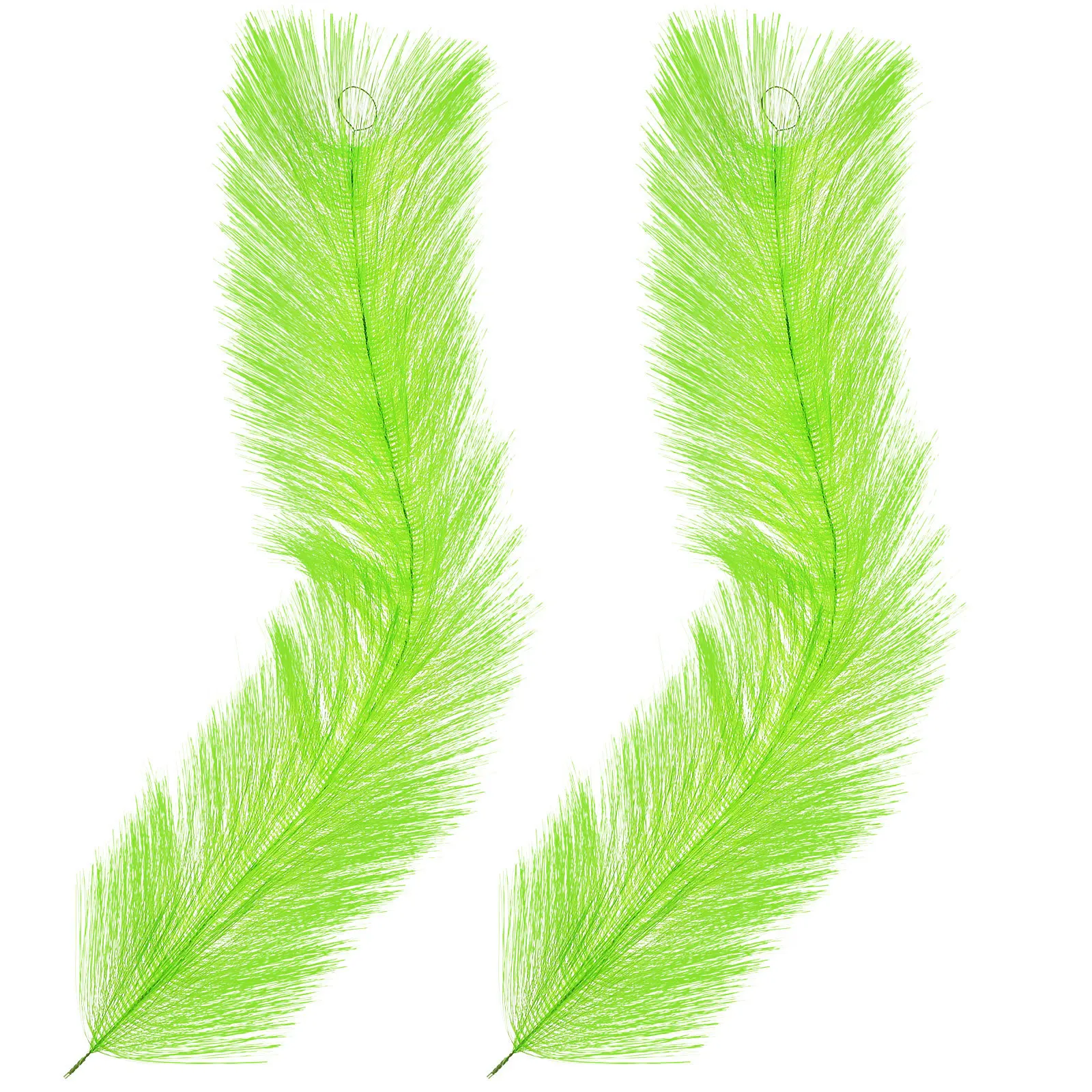 

2 pcs Hatching Grass Brushes Aquarium Plants Floating Breeding Mop Fish Tank Spawning Decor Accessories Simulation Aquatic Grass