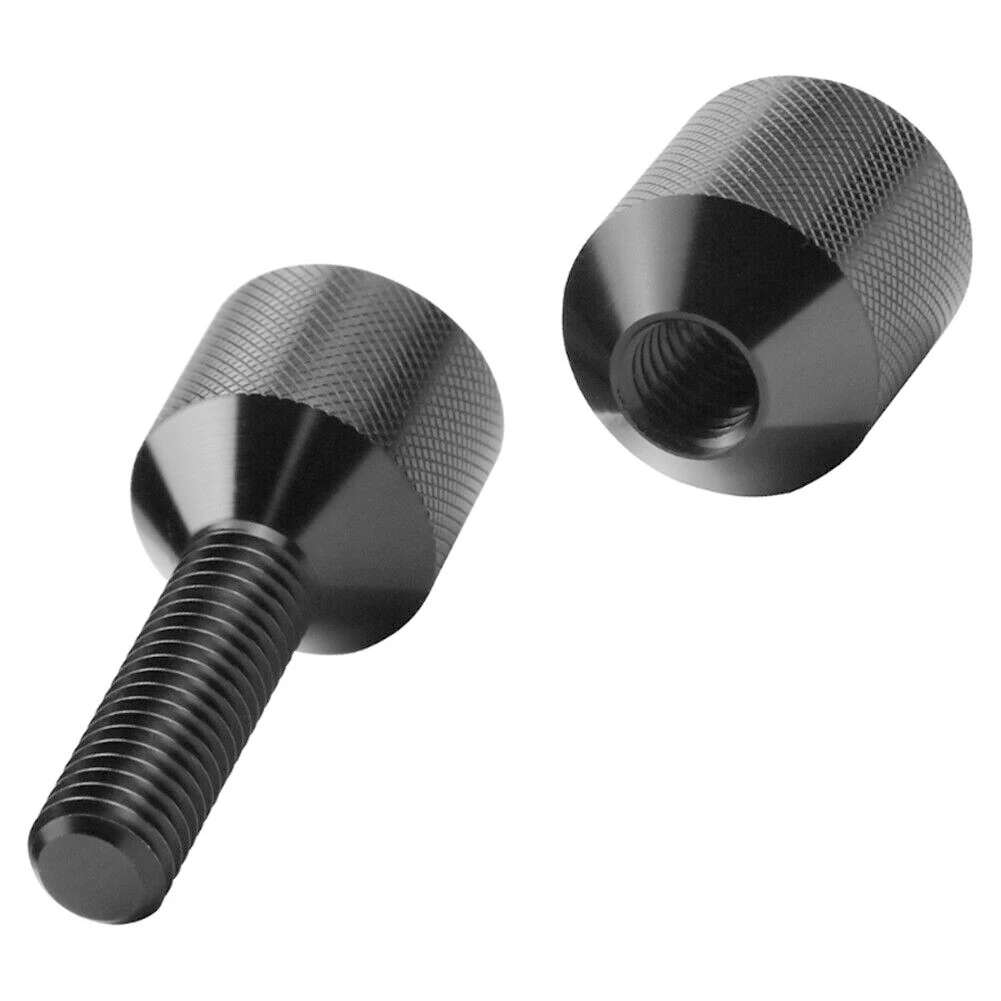 

2 Hole Flange Locating Pin 1PC 1-1/8\\\\\\\" 6061 Aluminum Flange Alignment Pins Small Aluminum Knurled Set Flange Locator