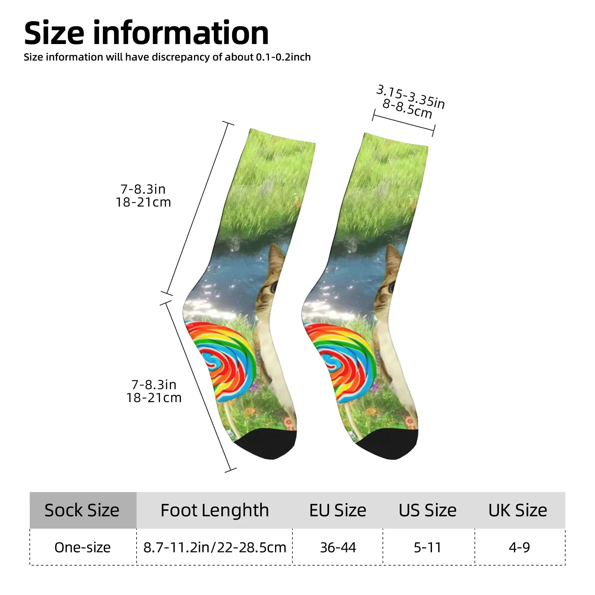 Goated Meowl Calcetines Medias divertidas Calcetines deportivos cómodos para correr para hombre Calcetines antideslizantes personalizados de otoño
