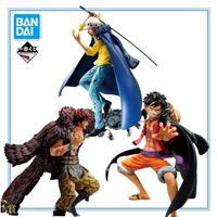 In Stock 100% Original Bandai Ichiban Kuji Best of Omnibus Kaidou Charlotte Linlin Luffy Law Kid Anime Figures Toys Kids Gift
