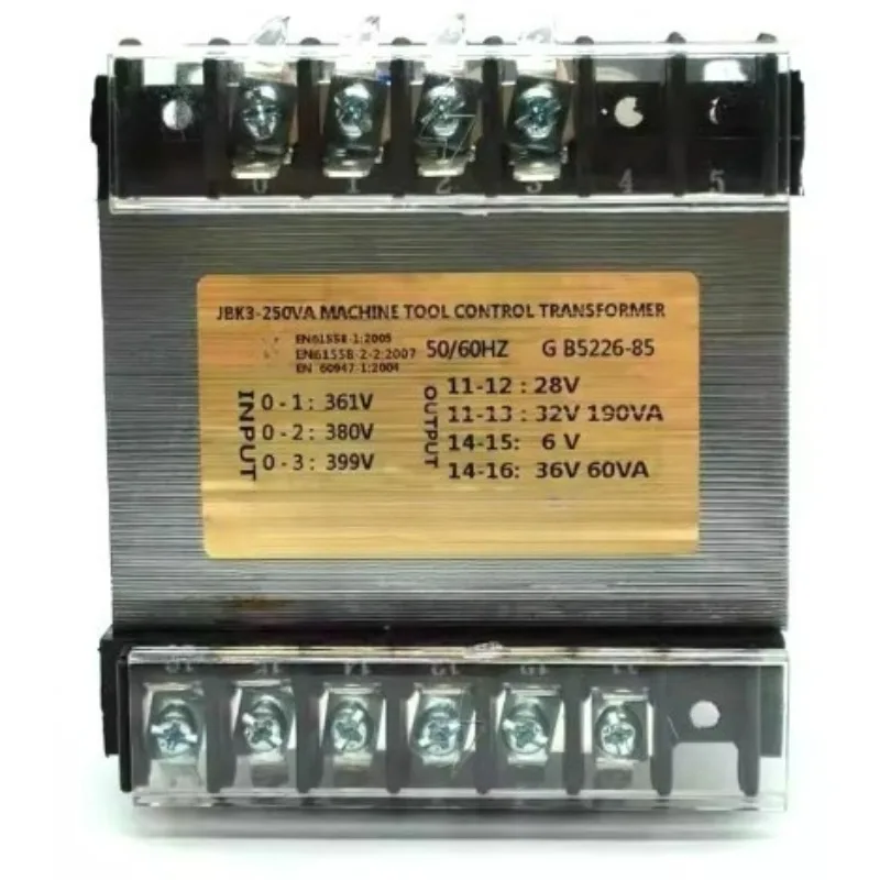 Indenting machine transformer JBK3-250VA/400VA/630VA