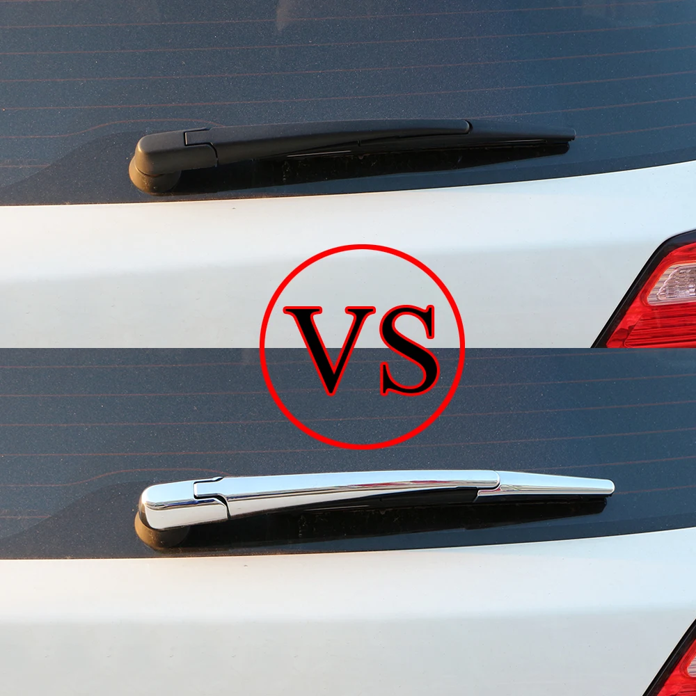 Car Rear Windshield Wiper Cover for Honda HRV HR-V Vezel 2014 - 2020 Rear Window Wiper Blade Trim Sticker Styling Accessories