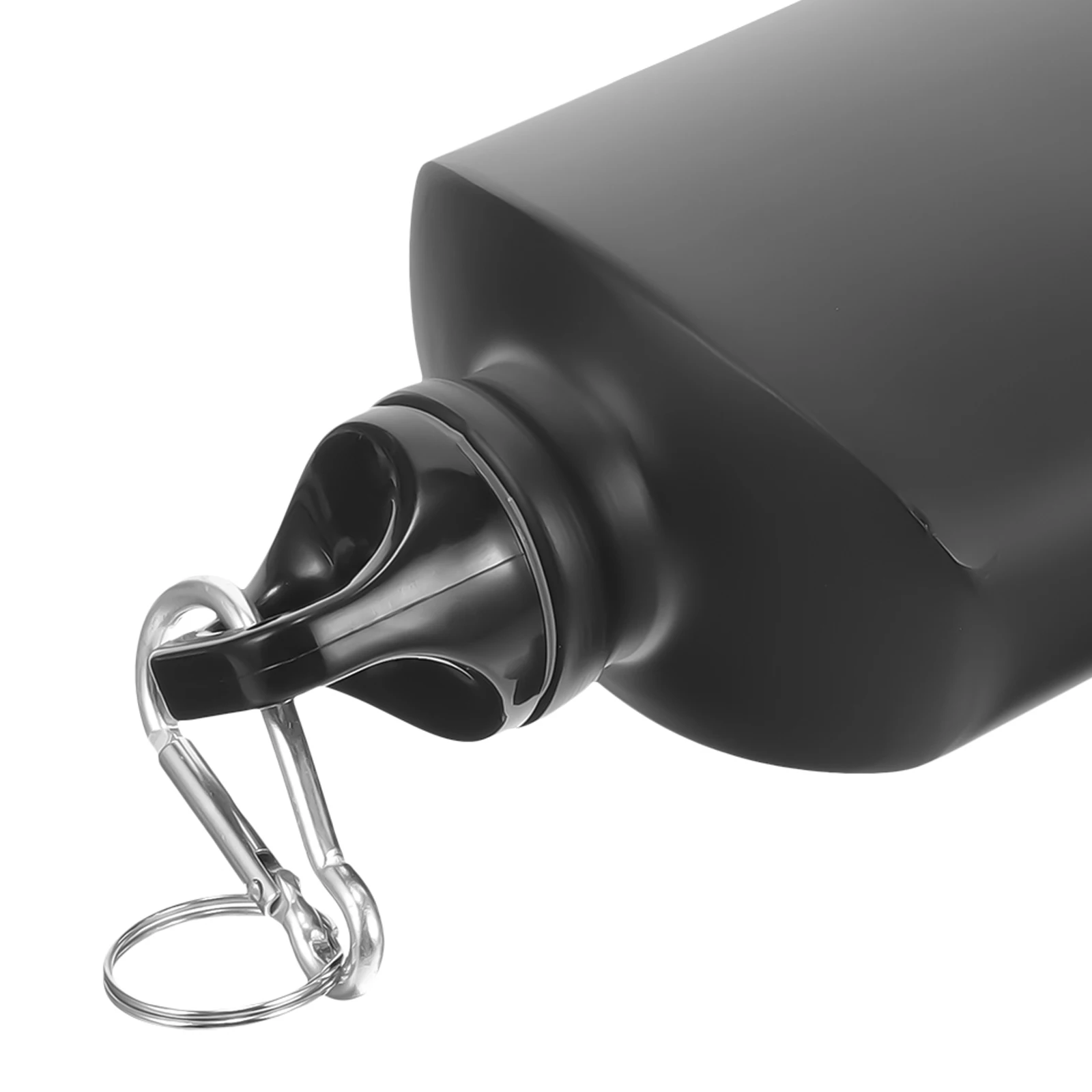 

Portable Canteen Black 500ml Flat Water Bottle Camping Hiking Leak Proof Outdoor Supply Aluminum Sports Travel