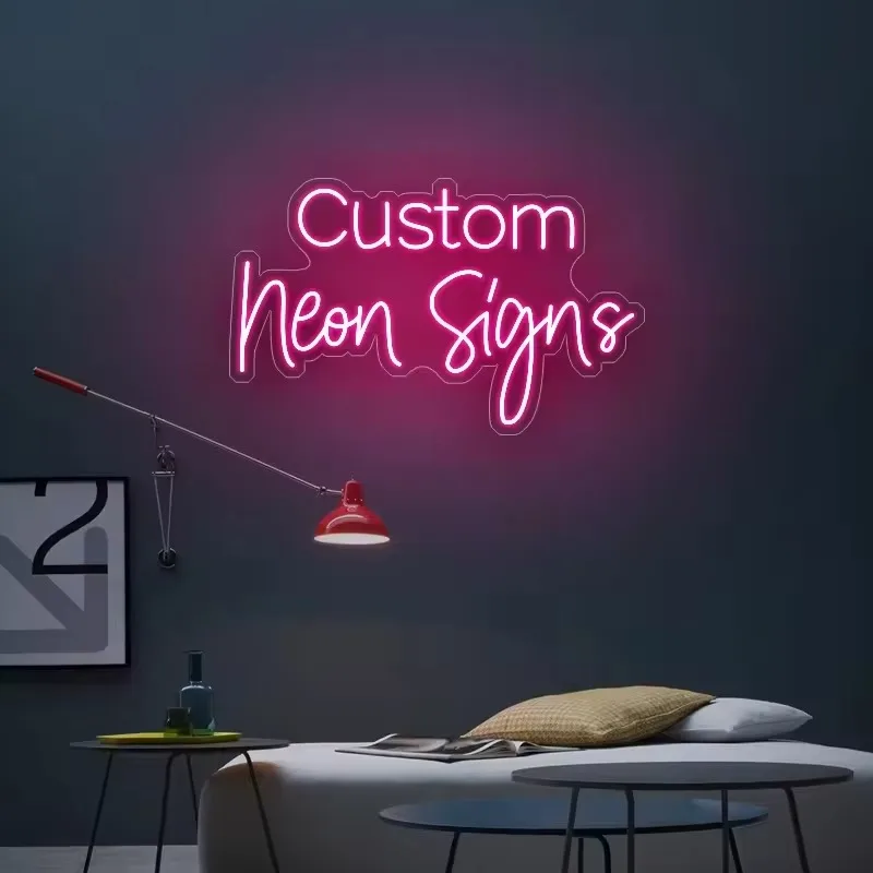 

fast delivery Custom led light neon sign NO MOQ dropshipping for room birthday party home wedding decor