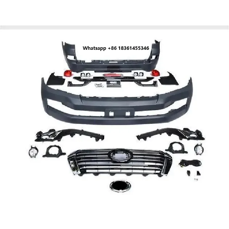 For S Land Cruiser LC 200 LC200 2008 2009 2010 2011 2012 2013 2014 2015 Upgrade LC200 2015 Body Kit
