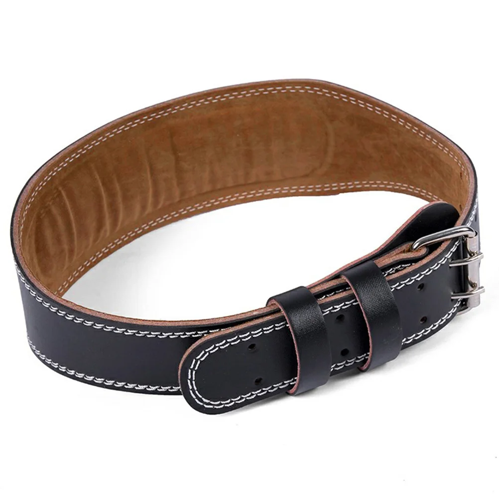 

1pc 120Cm Waist Support Belt Adjustable Pu Gym Lifting Squat Workout Strap Back Lumbar Support Health Care Accessory