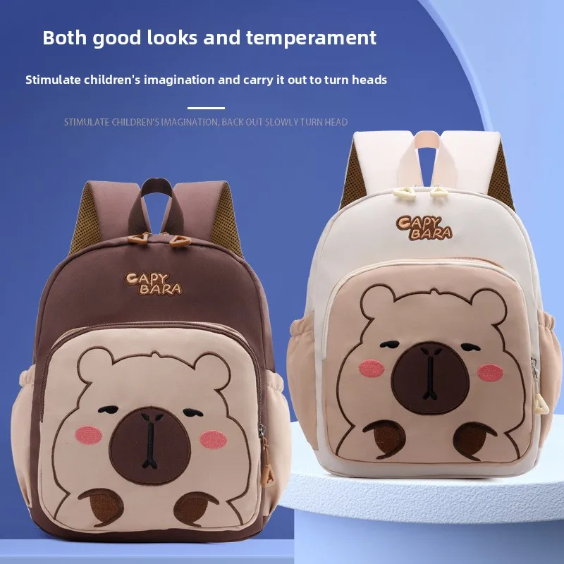 

Новый милый детский рюкзак, легкая школьная сумка унисекс для малышей с принтом для мальчиков и девочек в детском саду
