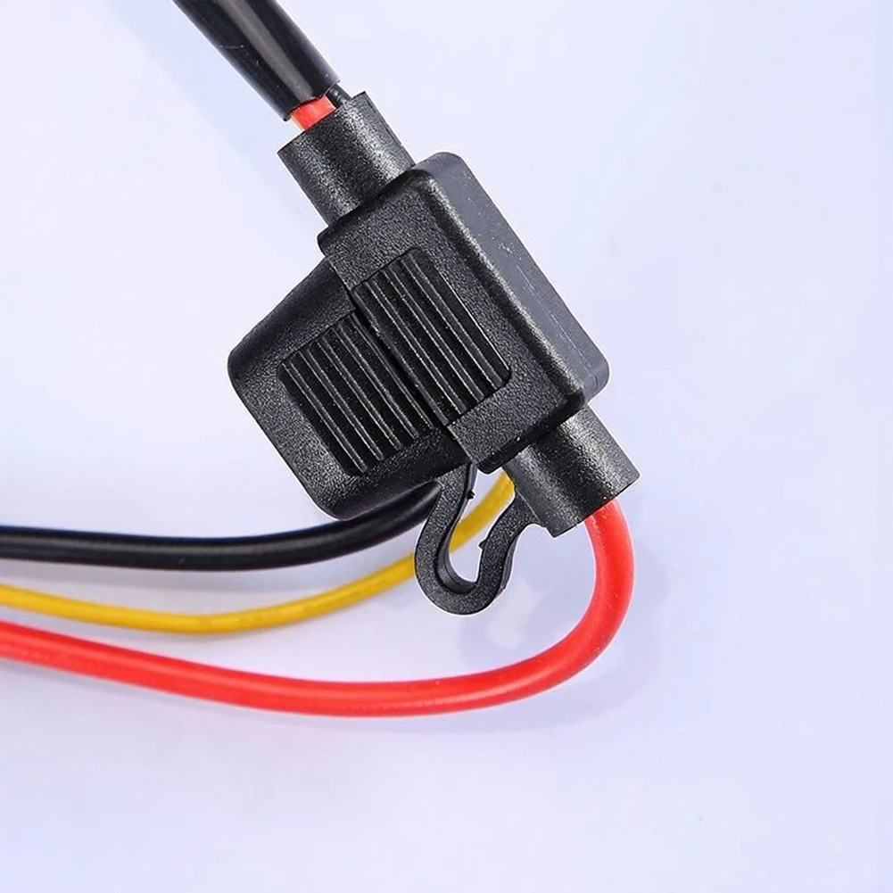12V 24V Relay Harness Dimmer Module for LED Daytime Running Lights with Adjustable Brightness and Delay Mount 12V