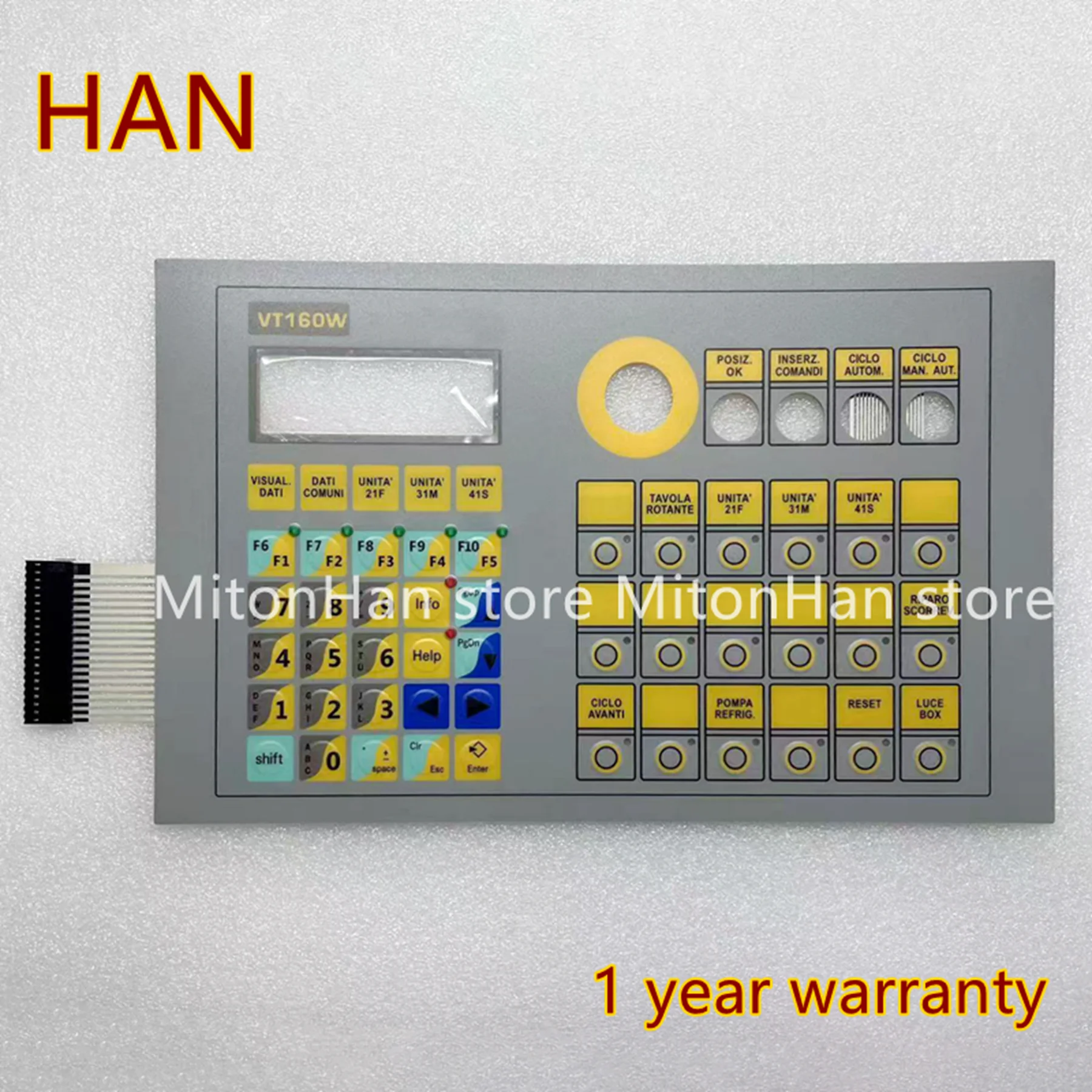 

Новинка для ESA VT160W VT160W00000, мембранная клавиатура, кнопка, пленка для клавиатуры