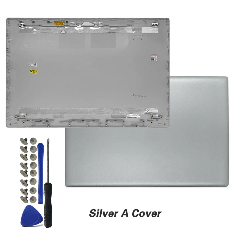 New Laptop LCD Back Cover/Front Bezel/Palmrest/Bottom Case/Hinges for Lenovo IdeaPad 320-15 320-15IKB 320-15ISK 320-15ABR Silver