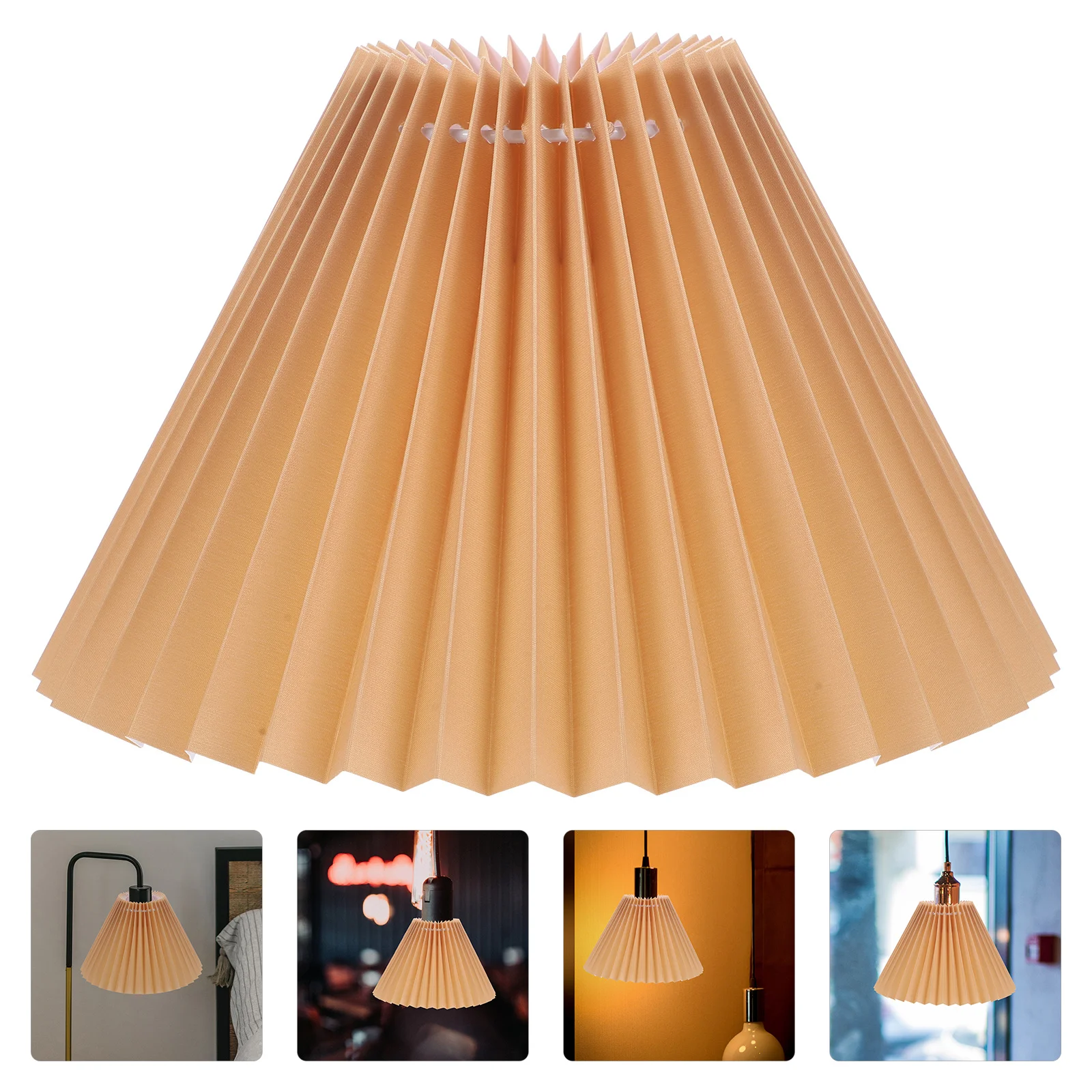 مطوي غطاء مصباح الجدول غطاء المصباح ديكور ضوء الناشر لغرفة النوم غرفة المعيشة الحديثة حماية العين عاكس الضوء