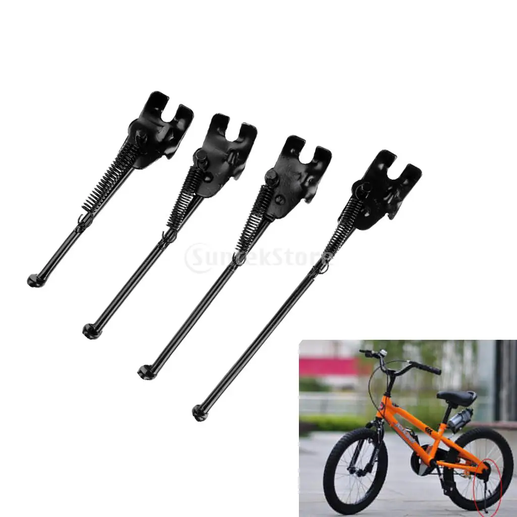 Kids Bicycle Side Kick Stand Rear Kickstand Support Universal Kickstands for 14/16/18/20 inch Bikes