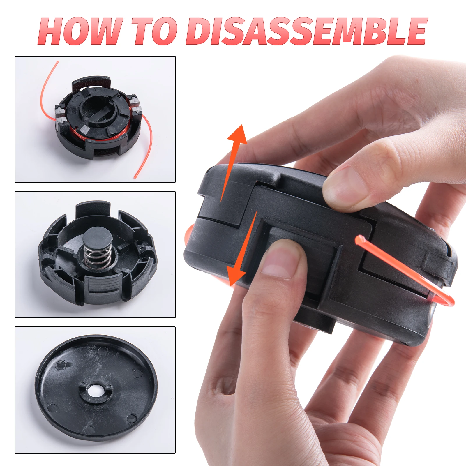 Universal Trimmer Cutting Head Kit for Echo Speed Feed For Echo Brush Cutter Spare Parts Trimmer Head Garden Tool