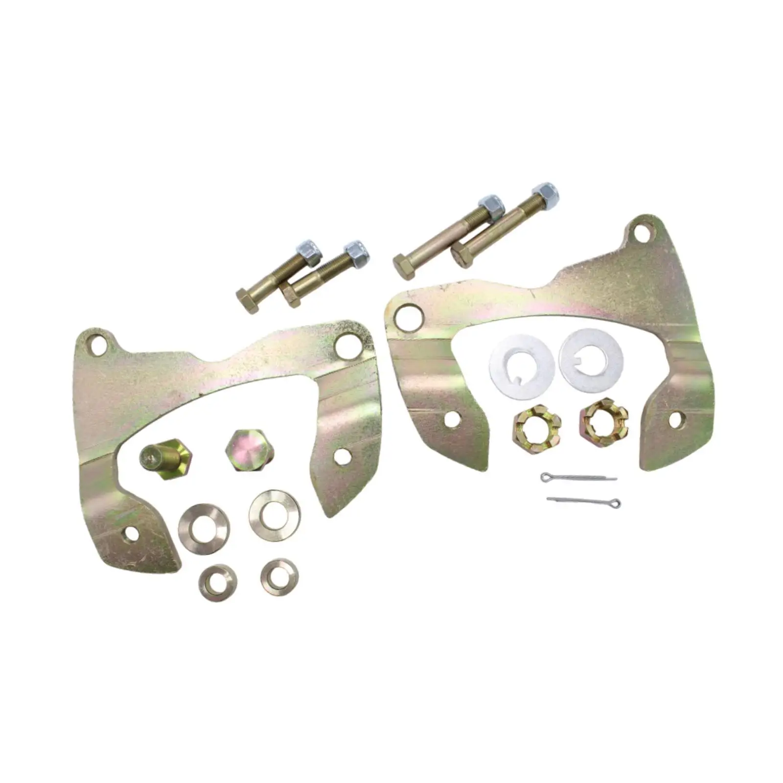 Front Disc Brake Caliper Bracket Set for Chevy 1955-1964 Accessories